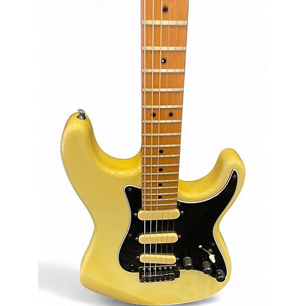 Used Charvel 1 A Yellow Solid Body Electric Guitar