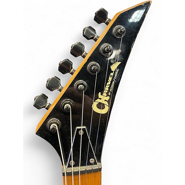 Used Charvel 1 A Yellow Solid Body Electric Guitar