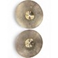 Used Zildjian 13in k custom hi hat brilliant Cymbal