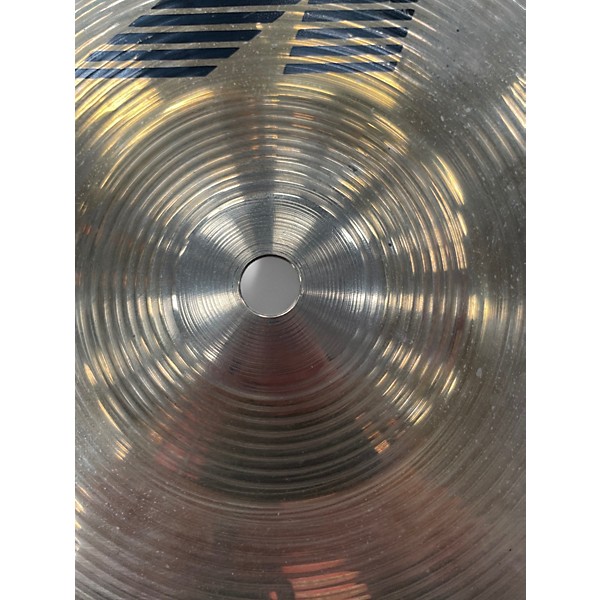 Used Zildjian 13in k custom hi hat brilliant Cymbal