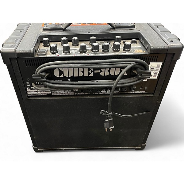 Used Roland Cube 80X 80W 1x12 Guitar Combo Amp