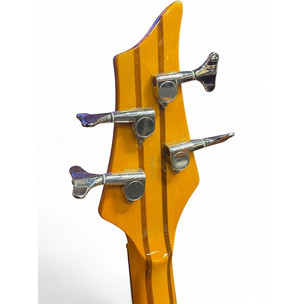 Used Traben Kore Phoenix Sunburst Quilt Top Electric Bass Guitar