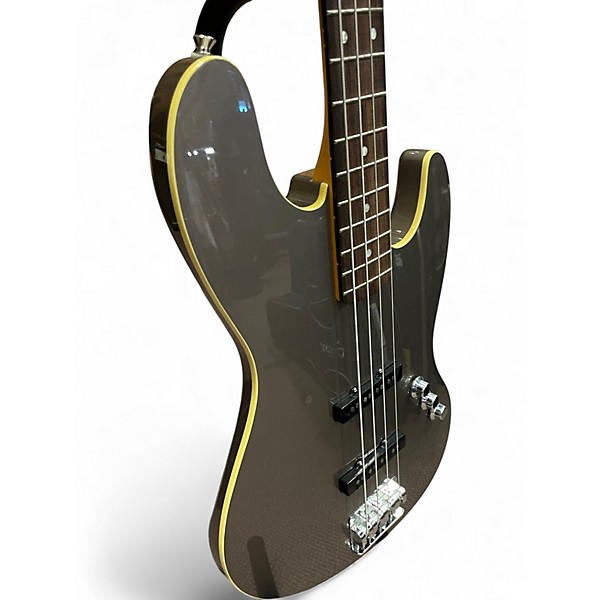 Used Fender Aerodyne Jazz Bass grey Electric Bass Guitar