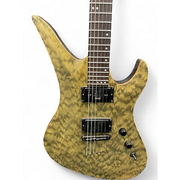 Used Schecter Guitar Research Avenger 40th Anniversary Snow Leopard Pearl Solid Body Electric Guitar