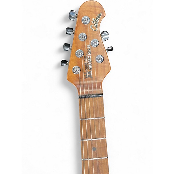 Used Ernie Ball Music Man Cutlass 2 Color Sunburst Solid Body Electric Guitar