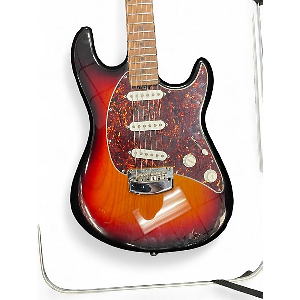 Used Ernie Ball Music Man Cutlass 2 Color Sunburst Solid Body Electric Guitar
