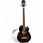 Used Ibanez AEB10E DARK VIOLIN SUBURST Acoustic Bass Guitar thumbnail