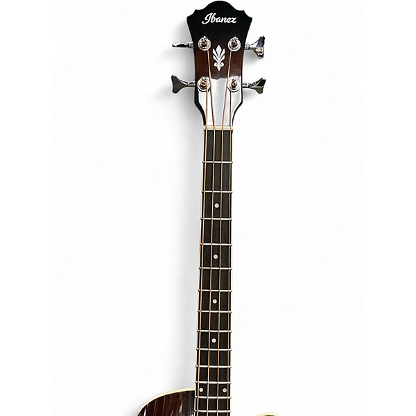 Used Ibanez AEB10E DARK VIOLIN SUBURST Acoustic Bass Guitar