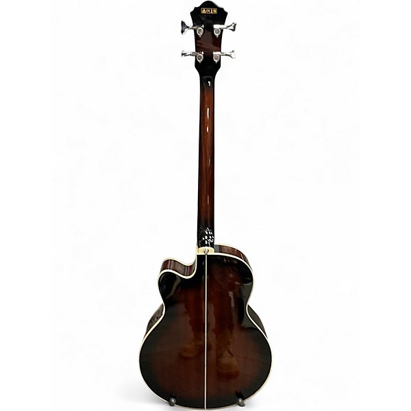 Used Ibanez AEB10E DARK VIOLIN SUBURST Acoustic Bass Guitar