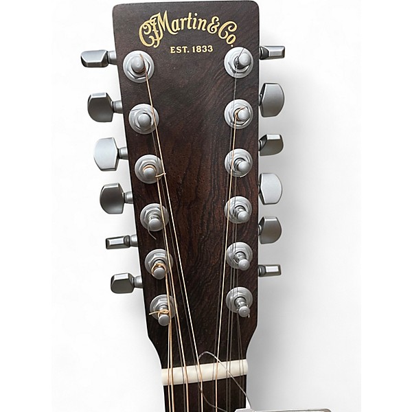 Used Martin D X2 Natural 12 String Acoustic Electric Guitar