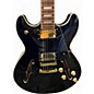 Used Harley Benton SEMI HOLLOW Black Hollow Body Electric Guitar