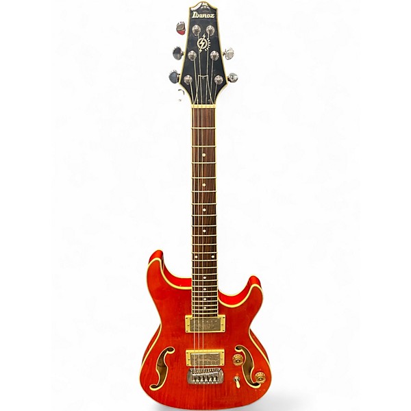 Used 2006 Ibanez FWD60 Trans Orange Hollow Body Electric Guitar