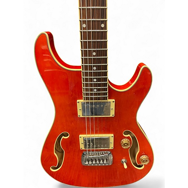 Used 2006 Ibanez FWD60 Trans Orange Hollow Body Electric Guitar