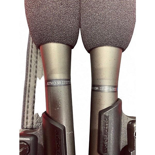 Used Audio-Technica ATM33R PAIR Condenser Microphone