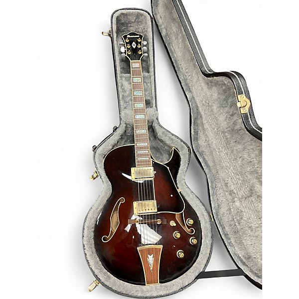 Used Ibanez ARTCORE AK95 Cherry Sunburst Hollow Body Electric Guitar