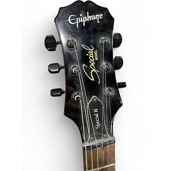 Used Epiphone Special II Wine Red Solid Body Electric Guitar