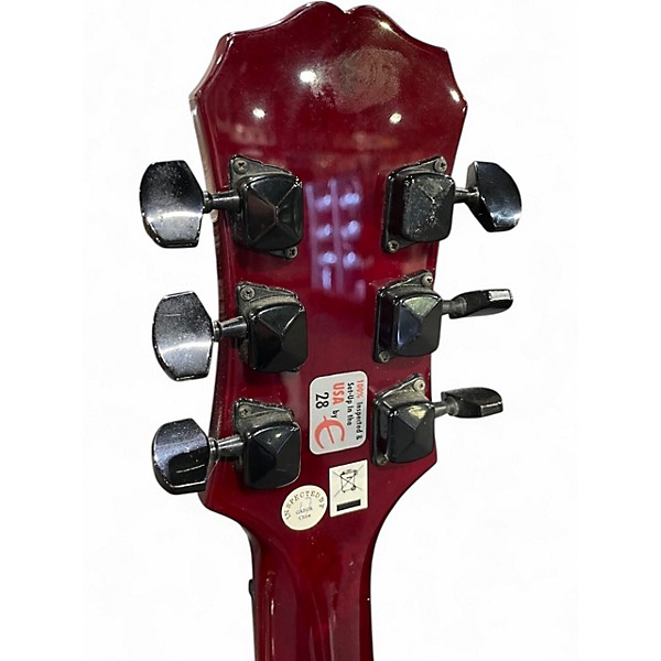 Used Epiphone Special II Wine Red Solid Body Electric Guitar