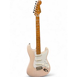 Used Squier CLASSIC VIBE 50S STRATOCASTER White Blonde Solid Body Electric Guitar