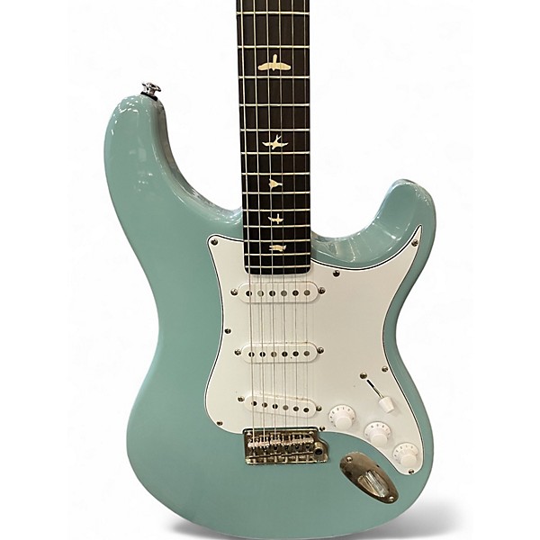 Used PRS SE Silver Sky Light blue Solid Body Electric Guitar