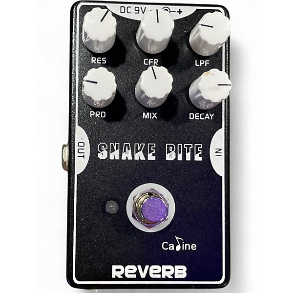 Used Caline SNAKE BITE REVERB Effect Pedal