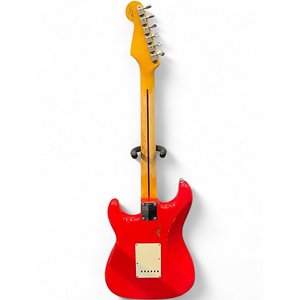 Used Fender CUSTOM SHOP 1961 STRATOCASTER RELIC Fiesta Red Solid Body Electric Guitar
