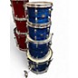 Vintage 1970s Slingerland 4 Piece Drum set Blue Pearl Agate Drum Kit thumbnail