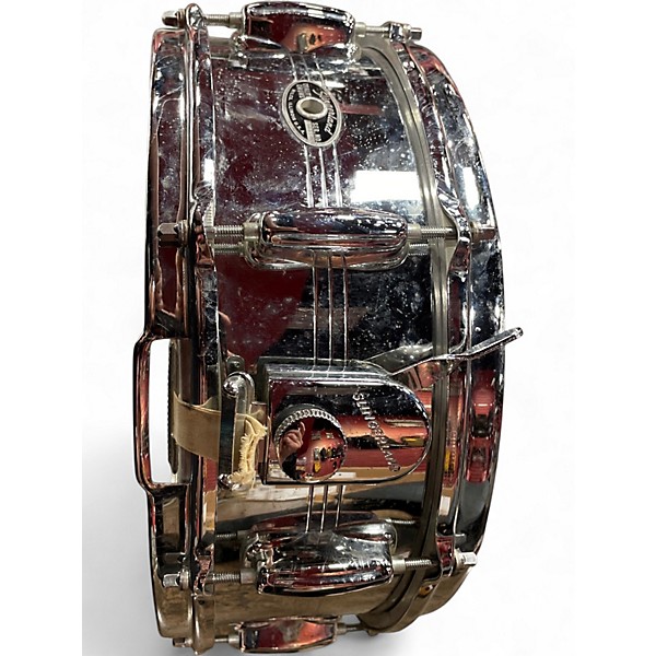 Vintage 1970s Slingerland 5.5X14 Gene Krupa Sound King Chrome Drum