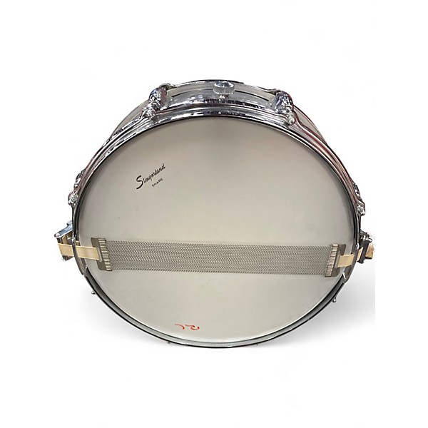 Vintage 1970s Slingerland 5.5X14 Gene Krupa Sound King Chrome Drum