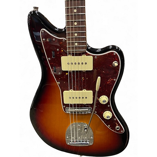 Used Fender American Professional II Jazzmaster Sunburst Solid Body Electric Guitar