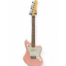 Used G&L Fullertone Deluxe Jazzmaster Pink Solid Body Electric Guitar