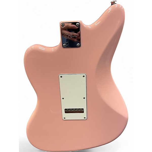 Used G&L Fullertone Deluxe Jazzmaster Pink Solid Body Electric Guitar