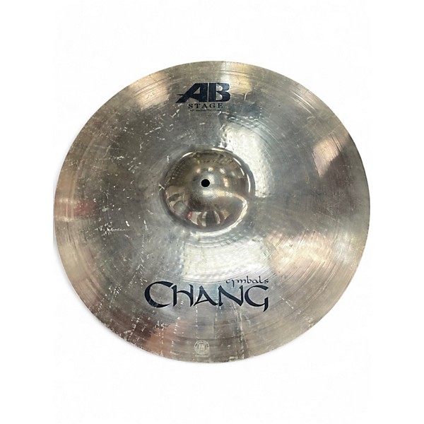Used Chang Cymbals 19in AB Stage Medium Thin Crash Cymbal