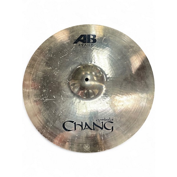 Used Chang Cymbals 19in AB Stage Medium Thin Crash Cymbal