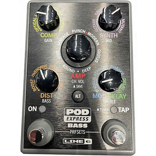 Used Line 6 POD EXPRESS BASS Effect Processor