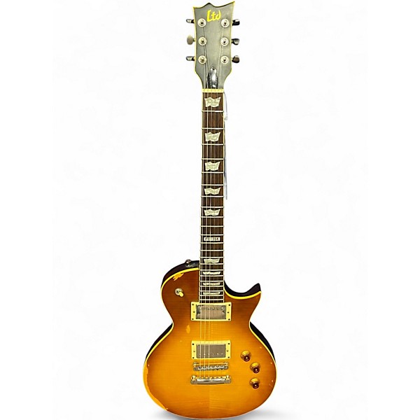 Used ESP ec-256 Sunburst Solid Body Electric Guitar