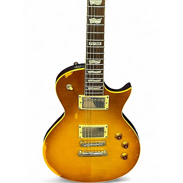 Used ESP ec-256 Sunburst Solid Body Electric Guitar