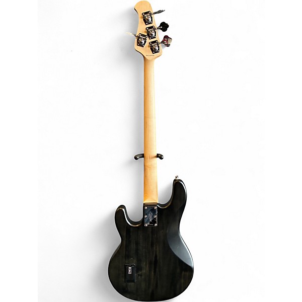 Used Sterling by Music Man S.U.B. STINGRAY RAY4 SATIN TRANSPARENT BLACK Electric Bass Guitar