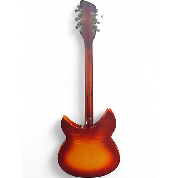 Vintage 1966 Rickenbacker 12 String Cherry Sunburst Hollow Body Electric Guitar
