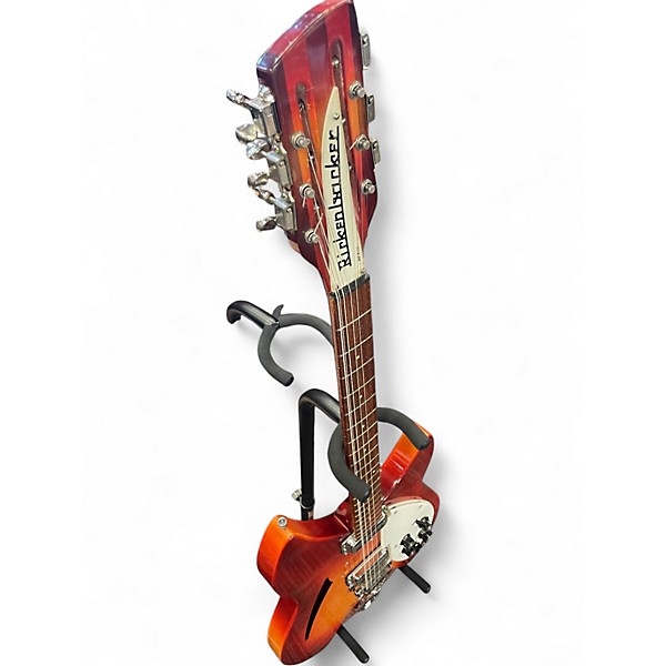 Vintage 1966 Rickenbacker 12 String Cherry Sunburst Hollow Body Electric Guitar