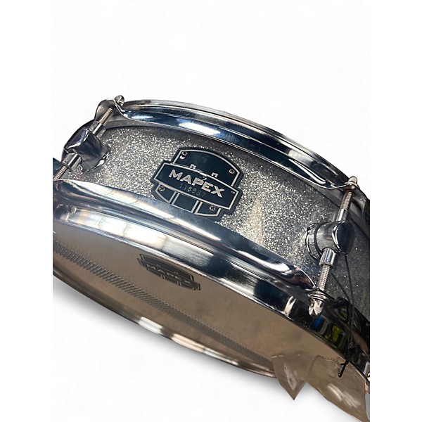 Used Mapex 12in PICCOLO SNARE SILVER SPARKLE Drum