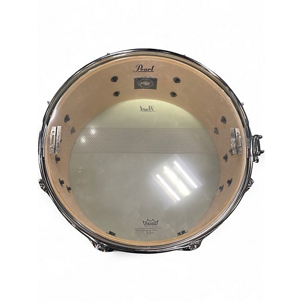 Used Pearl 14in LIMITED EDITION TAIWAN RED LAQUER Drum