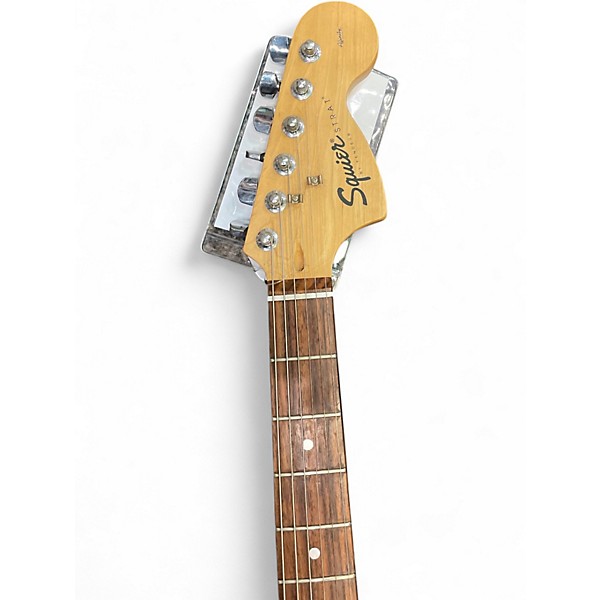 Used Squier Affinity Stratocaster Blue Solid Body Electric Guitar