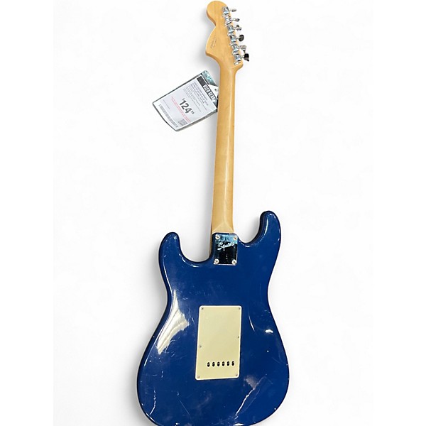 Used Squier Affinity Stratocaster Blue Solid Body Electric Guitar