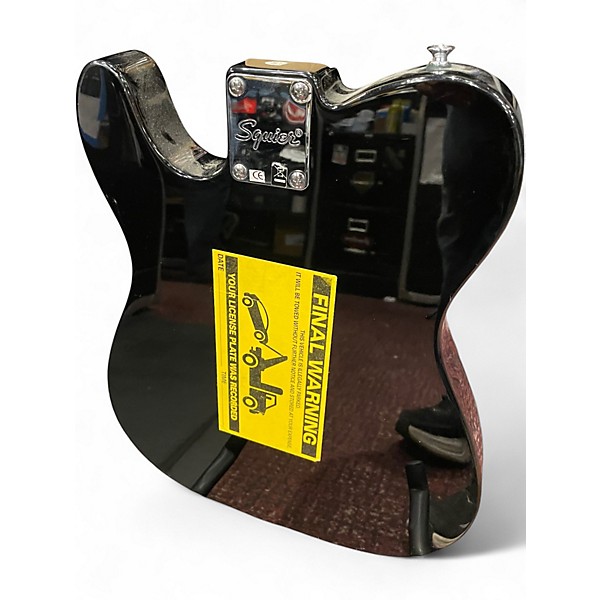 Used 2020 Squier Affinity Telecaster Black Solid Body Electric Guitar