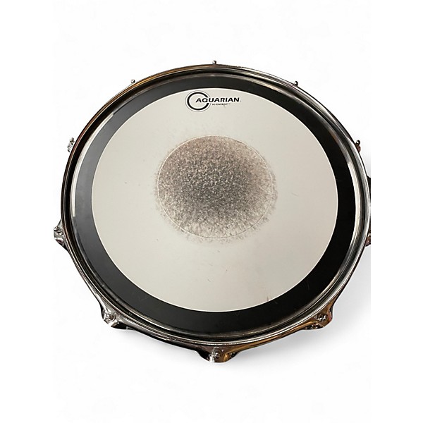 Used Ludwig 5.5X14 Black Magic Snare Black Drum