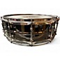 Used Ludwig 5.5X14 Black Magic Snare Black Drum