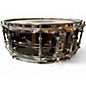 Used Ludwig 5.5X14 Black Magic Snare Black Drum