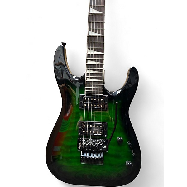 Used Jackson JS32 Dinky Green Solid Body Electric Guitar