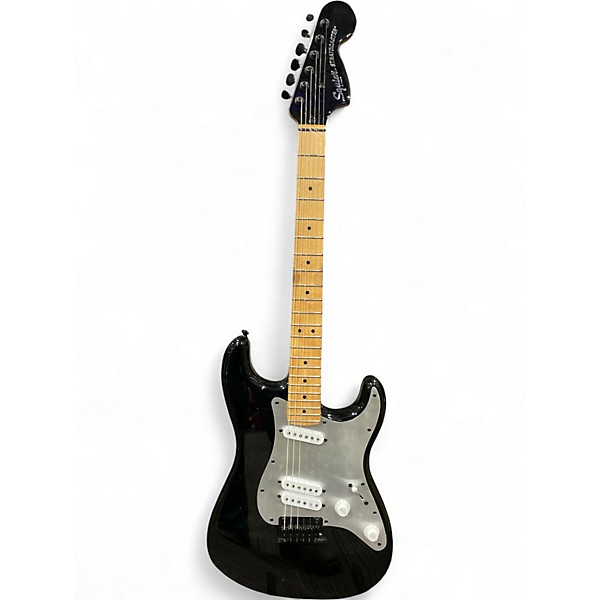 Used Squier Contemporary stratocaster special Black Solid Body Electric Guitar