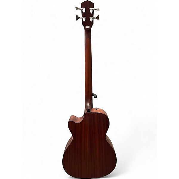 Used Fender CB60SCE Aged Cognac Burst Acoustic Bass Guitar